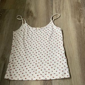 Brandy Melville Flower Tank